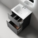 Тумба под раковину Sancos Folk Floor 60 FL60FGS цвет Grey soft