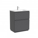 Тумба под раковину Sancos Folk Floor 70 FL70FGS цвет Grey soft