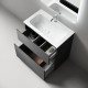 Тумба под раковину Sancos Folk Floor 80 FL80FGS цвет Grey soft
