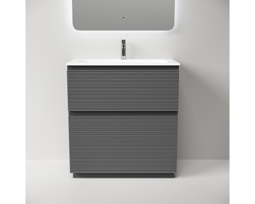 Тумба под раковину Sancos Folk Floor 80 FL80FGS цвет Grey soft