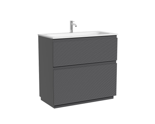Тумба под раковину Sancos Folk Floor 90 FL90FGS цвет Grey soft