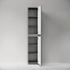 Шкаф пенал Sancos Folk Floor 35 PFL35FGS цвет Grey soft