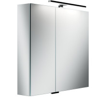 Зеркальный шкаф Sancos Hilton 80 Z800 с подсветкой Серый