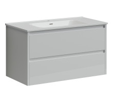 Тумба под раковину Sancos Libra 90 LB90W подвесная Белый глянец