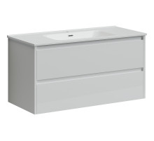 Тумба под раковину Sancos Libra 100 LB100W подвесная Белый глянец