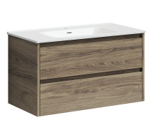 Тумба под раковину Sancos Libra 90 LB90ECH подвесная Дуб чарльстон