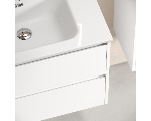 Тумба под раковину Sancos Libra 70 LB70W подвесная Белый глянец