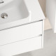 Тумба под раковину Sancos Libra 70 LB70W подвесная Белый глянец