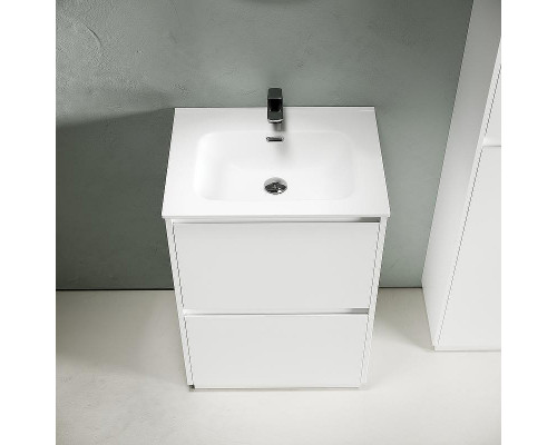 Тумба под раковину Sancos Libra Floor 60 LB60FW Белый глянец