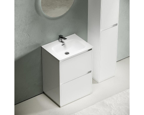 Тумба под раковину Sancos Libra Floor 60 LB60FW Белый глянец
