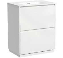 Тумба под раковину Sancos Libra Floor 70 LB70FW Белый глянец