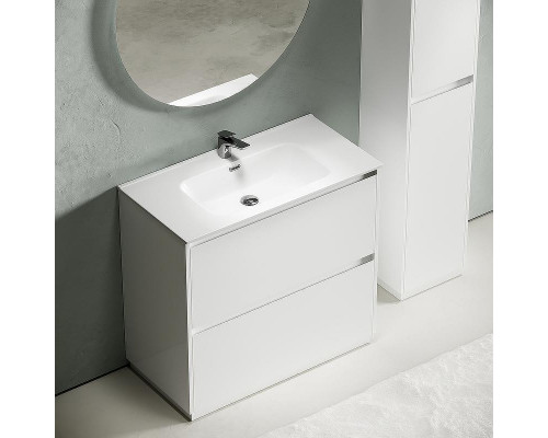 Тумба под раковину Sancos Libra Floor 90 LB90FW Белый глянец