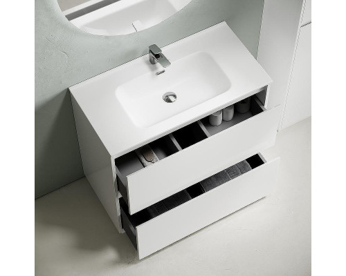 Тумба под раковину Sancos Libra Floor 90 LB90FW Белый глянец