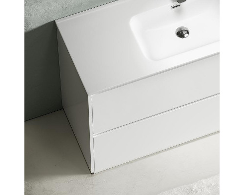 Тумба под раковину Sancos Libra Floor 120 LB120F-1W Белый глянец