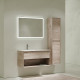 Тумба под раковину Sancos Marmi 1.0 100 L MR1.0100LEG подвесная Дуб галифакс натуральный