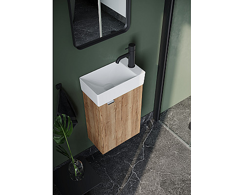 Santeh-Crystal.ru: Тумба под раковину Sancos Mini 37 R MN35EGR подвесная Дуб Галифакс натуральный Приобрести Тумба под раковину Sancos Mini 37 R MN35EGR подвесная Дуб Галифакс натуральный в магазине сантехники Santeh-Crystal.ru