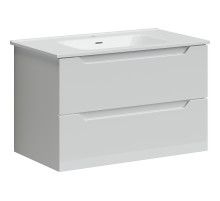 Тумба под раковину Sancos Norma 2.0 80 NR2.080W подвесная Белый глянец
