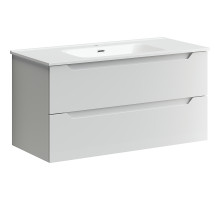 Тумба под раковину Sancos Norma 2.0 100 NR2.0100W подвесная Белый глянец