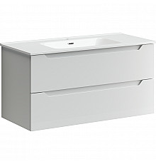 Тумба под раковину Sancos Norma 2.0 100 NR2.0100W подвесная Белый глянец