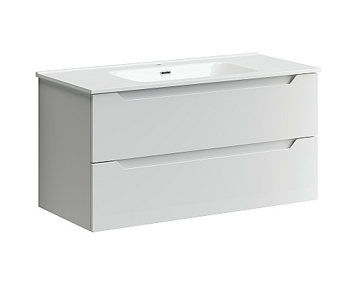 Santeh-Crystal.ru: Тумба под раковину Sancos Norma 2.0 100 NR2.0100W подвесная Белый глянец Заказать Тумба под раковину Sancos Norma 2.0 100 NR2.0100W подвесная Белый глянец в магазине сантехники Santeh-Crystal.ru