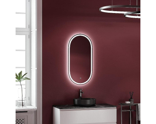 Зеркало Sancos Oval 45 OV45F с подсветкой с сенсорным выключателем и диммером