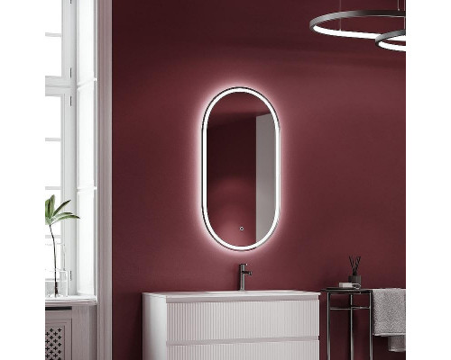 Зеркало Sancos Oval 55 OV55F с подсветкой с сенсорным выключателем и диммером