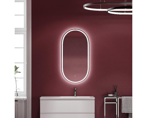 Зеркало Sancos Oval 55 OV55F с подсветкой с сенсорным выключателем и диммером
