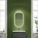 Зеркало Sancos Oval 55 OV55C с подсветкой с сенсорным выключателем и диммером