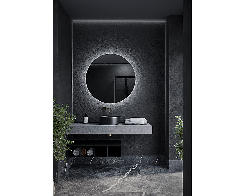 Santeh-Crystal.ru: Зеркало Sancos Sfera 90 SF900 с подсветкой с сенсорным выключателем Купить Зеркало Sancos Sfera 90 SF900 с подсветкой с сенсорным выключателем в магазине сантехники Santeh-Crystal.ru