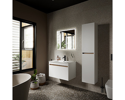 Santeh-Crystal.ru: Тумба под раковину Sancos Smart 80 SM80W подвесная Белый глянец Купить Тумба под раковину Sancos Smart 80 SM80W подвесная Белый глянец в магазине сантехники Santeh-Crystal.ru