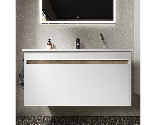 Santeh-Crystal.ru: Тумба под раковину Sancos Smart 100 SM100W подвесная Белый глянец Заказать Тумба под раковину Sancos Smart 100 SM100W подвесная Белый глянец в магазине сантехники Santeh-Crystal.ru