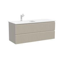 Тумба под раковину Sancos Snob R 120 L SNR120LCE подвесная цвет Beige Soft