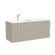 Тумба под раковину Sancos Snob R 120 L SNR120LCE подвесная цвет Beige Soft
