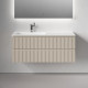 Тумба под раковину Sancos Snob R 120 L SNR120LCE подвесная цвет Beige Soft