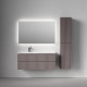 Тумба под раковину Sancos Snob R 120 L SNR120LSM подвесная цвет Doha Soft
