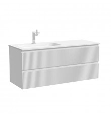 Тумба под раковину Sancos Snob R 120 L SNR120LW подвесная цвет Bianco