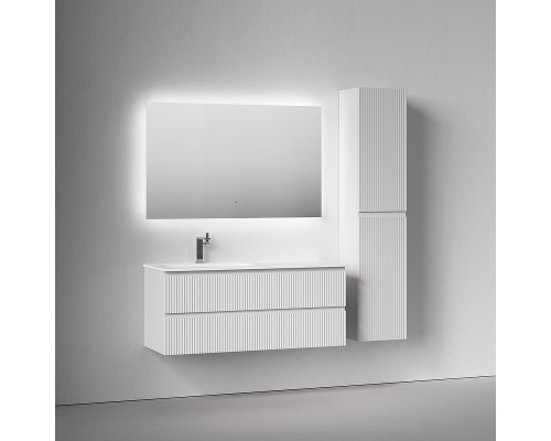 Тумба под раковину Sancos Snob R 120 L SNR120LW подвесная цвет Bianco