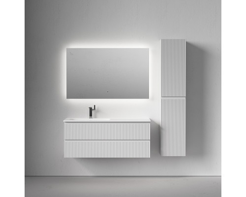 Тумба под раковину Sancos Snob R 120 L SNR120LW подвесная цвет Bianco