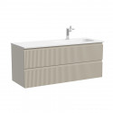 Тумба под раковину Sancos Snob R 120 R SNR120RCE подвесная цвет Beige Soft