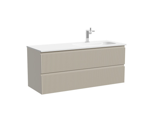 Тумба под раковину Sancos Snob R 120 R SNR120RCE подвесная цвет Beige Soft
