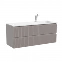 Тумба под раковину Sancos Snob R 120 R SNR120RSM подвесная цвет Doha Soft