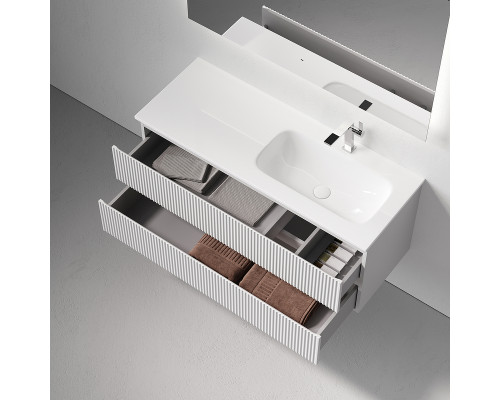 Тумба под раковину Sancos Snob R 120 R SNR120RW подвесная цвет Bianco