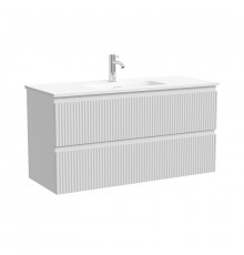 Тумба под раковину Sancos Snob R 100 SNR100/39W подвесная цвет Bianco