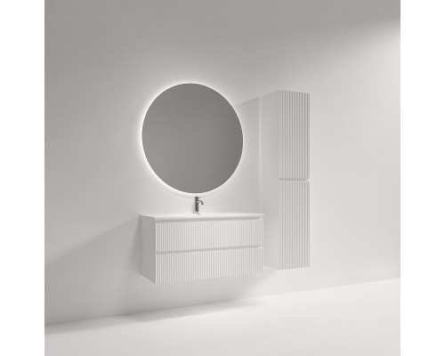 Тумба под раковину Sancos Snob R 100 SNR100/39W подвесная цвет Bianco