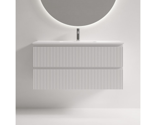 Тумба под раковину Sancos Snob R 100 SNR100/39W подвесная цвет Bianco