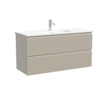 Тумба под раковину Sancos Snob R 100 SNR100/39CE подвесная цвет Beige Soft