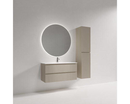 Тумба под раковину Sancos Snob R 100 SNR100/39CE подвесная цвет Beige Soft