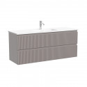Тумба под раковину Sancos Snob R 120 SNR120/39SM подвесная цвет Doha Soft