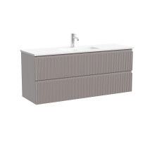 Тумба под раковину Sancos Snob R 120 SNR120/39SM подвесная цвет Doha Soft
