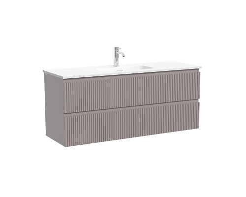 Тумба под раковину Sancos Snob R 120 SNR120/39SM подвесная цвет Doha Soft